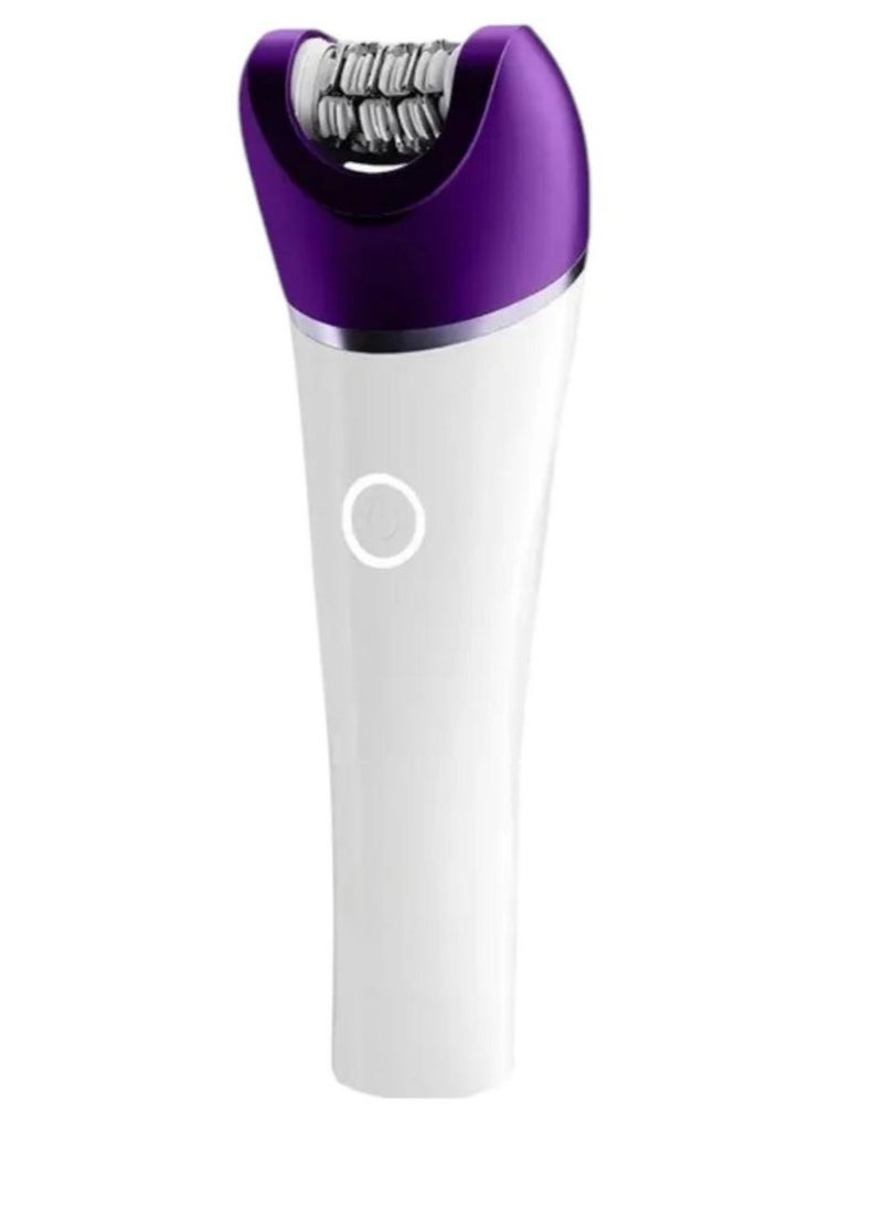 Denx 6-In-1 Cordless Rechargeable Epilator For Women With Dual Speed Led Light Shaver Callus Remover Massage And Facial Cleaning Heads For Legs And Arms - Image 3