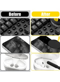 Bukela 20-in-1 Laptop Phone Screen Cleaner Kit, Computer Keyboard Brush Cleaning Spray for Electronic Device Clean Tool for Camera PC Monitor Earbud TV Tablet Car Screens  - Image 5