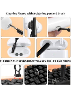 Bukela 20-in-1 Laptop Phone Screen Cleaner Kit, Computer Keyboard Brush Cleaning Spray for Electronic Device Clean Tool for Camera PC Monitor Earbud TV Tablet Car Screens  - Image 3