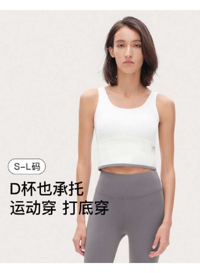 ubras High-Elasticity Back-Shaping Bra-In Camisole With Built-In Pads, All-In-One Design, No Need To Wear An Inner Bra - Image 1