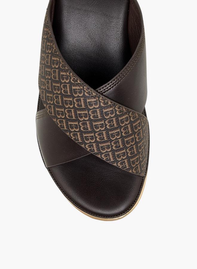 فلورا بيلا من شو إكسبرس صنادل نسائية بكعب إسفيني مطبوع - Image 4