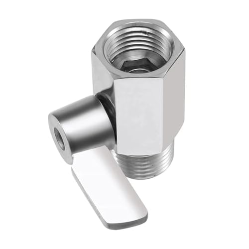 Fitvell 316 Stainless Steel Mini Ball Valve 1/2 Inch NPT Male to Female Thread Shut Off Valve for Water,Oil and Gas - Image 4