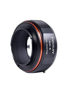 PHOLSY Lens Mount Adapter for Rokkor MD/MC/SR Lens Compatible with Minolta MD to E Mount Camera Body Compatible with Sony a1 a9 a7S iii/ii, a7R a7C a7 iv/iii, a6600 a6500 a6400 a6300 a6000 NEX etc.  - Image 3