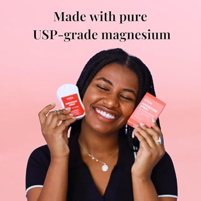 Pixie Cup Pixie Pure Magnesium Spray 1.35oz – USP Grade – Fast-Absorbing Topical Relief for Body Aches, Sleep & Menstrual Discomfort – Travel Size & Non-Toxic for Feminine Care - Image 2
