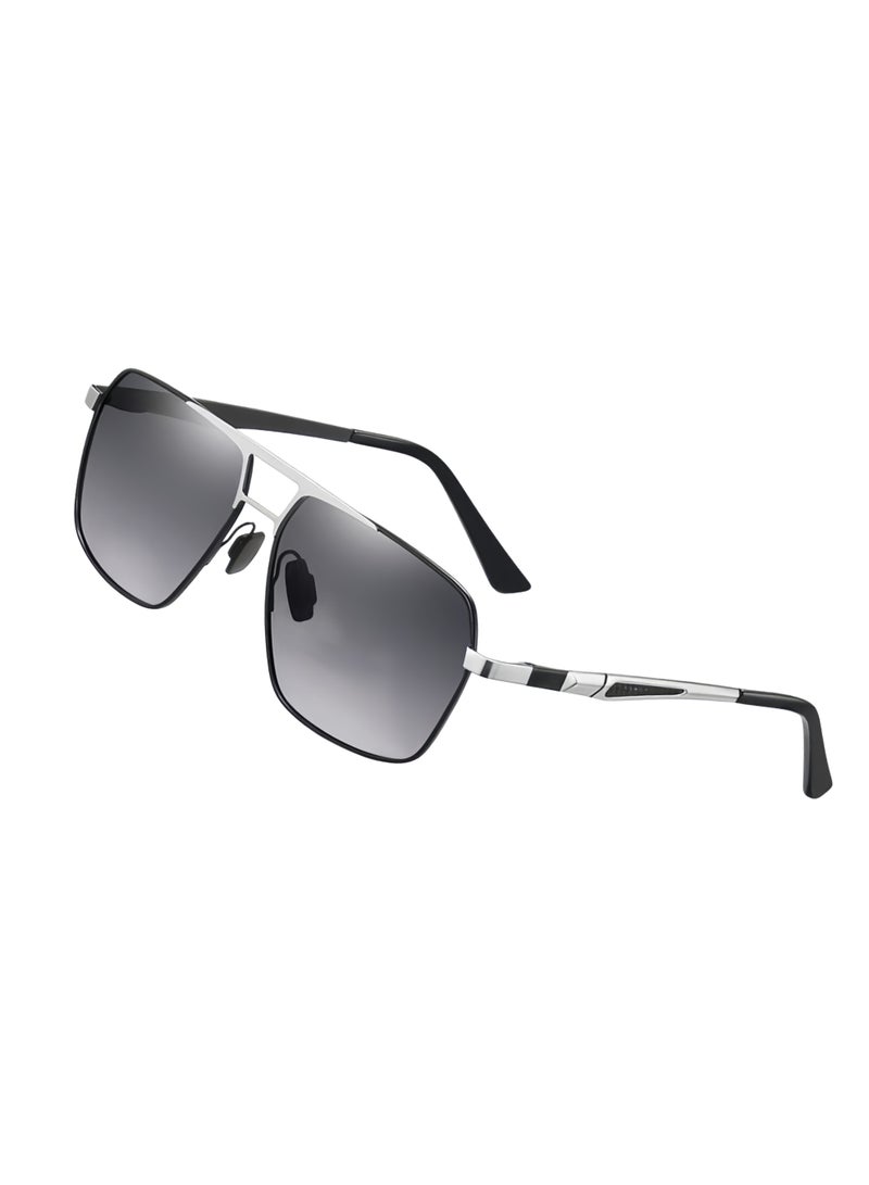 Square Polarized Sunglasses, Classic Driving Sunglasses for Men and Women, UV400 Protection Sunglasses for Summer Outdoor Beach Travel Camp Driving Sun - Image 2