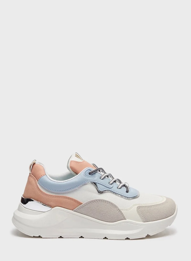 shoexpress Lace Up Low Top Sneakers