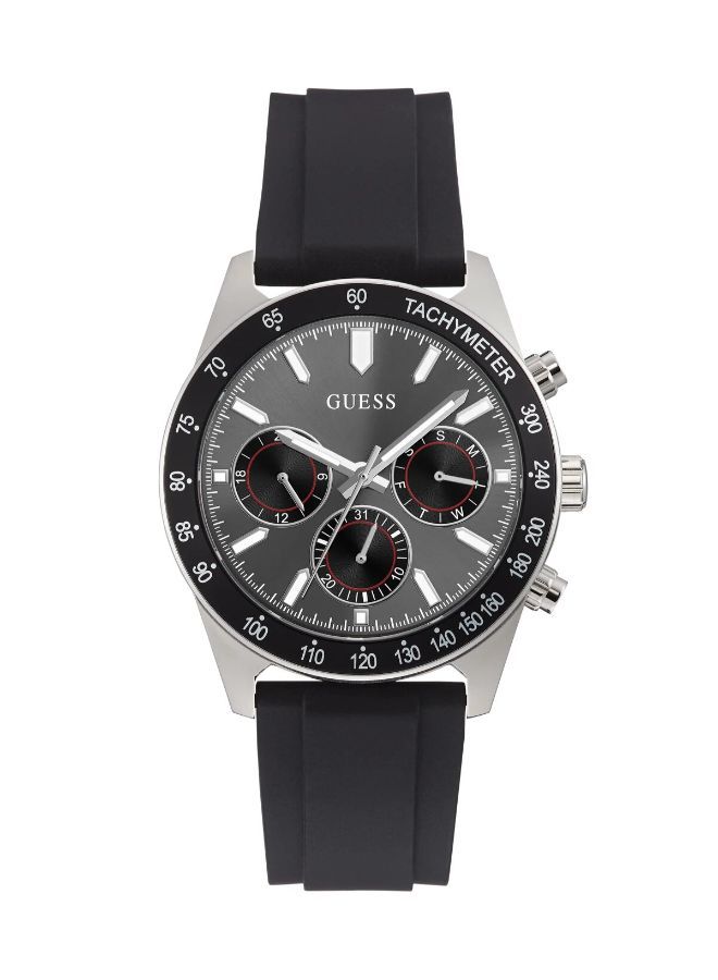 GUESS men’s Chronograph rubber watch gw0332g1 - Image 1