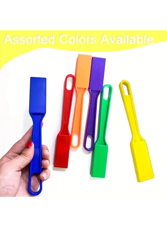 2 Pcs Blue Red Magnetic Bingo Sticks for Large Group Games Family Game Nights Sensory Box Counting Sorting with Sturdy Handles Hanging Holes - Image 4