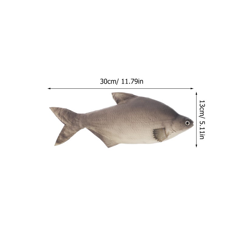 Realistic Fish Model Lifelike PU Fish Models Simulated Toy Fake Fish Photo Props for Kitchen Home Office Decors - Image 5