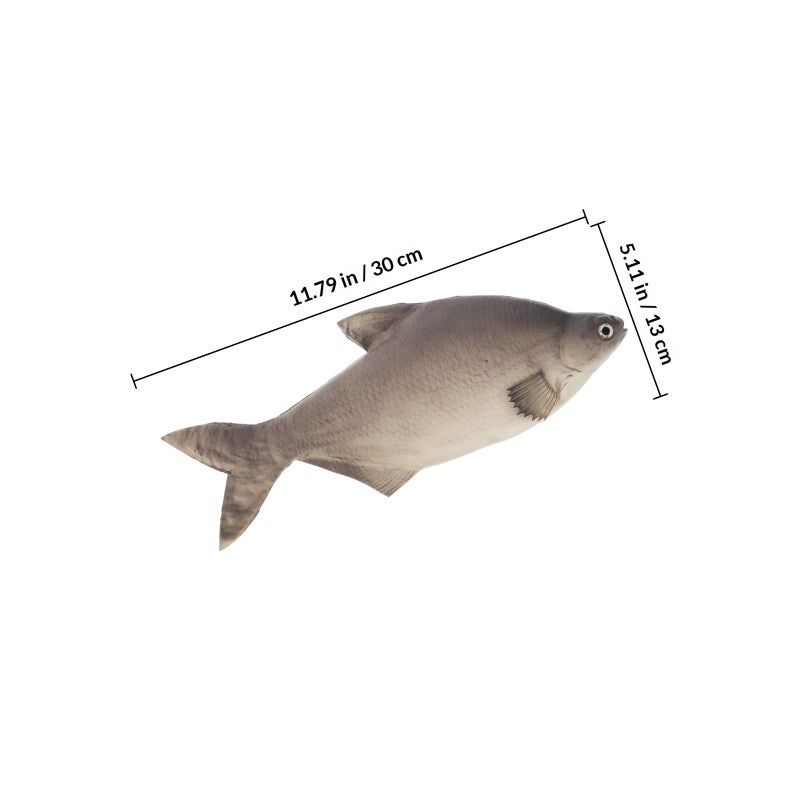 Realistic Fish Model Lifelike PU Fish Models Simulated Toy Fake Fish Photo Props for Kitchen Home Office Decors - Image 2