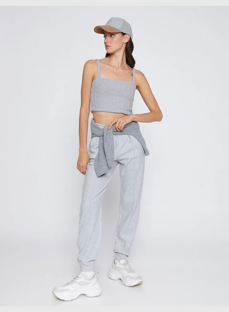 KOTON Jogger Sweatpant Ribbed