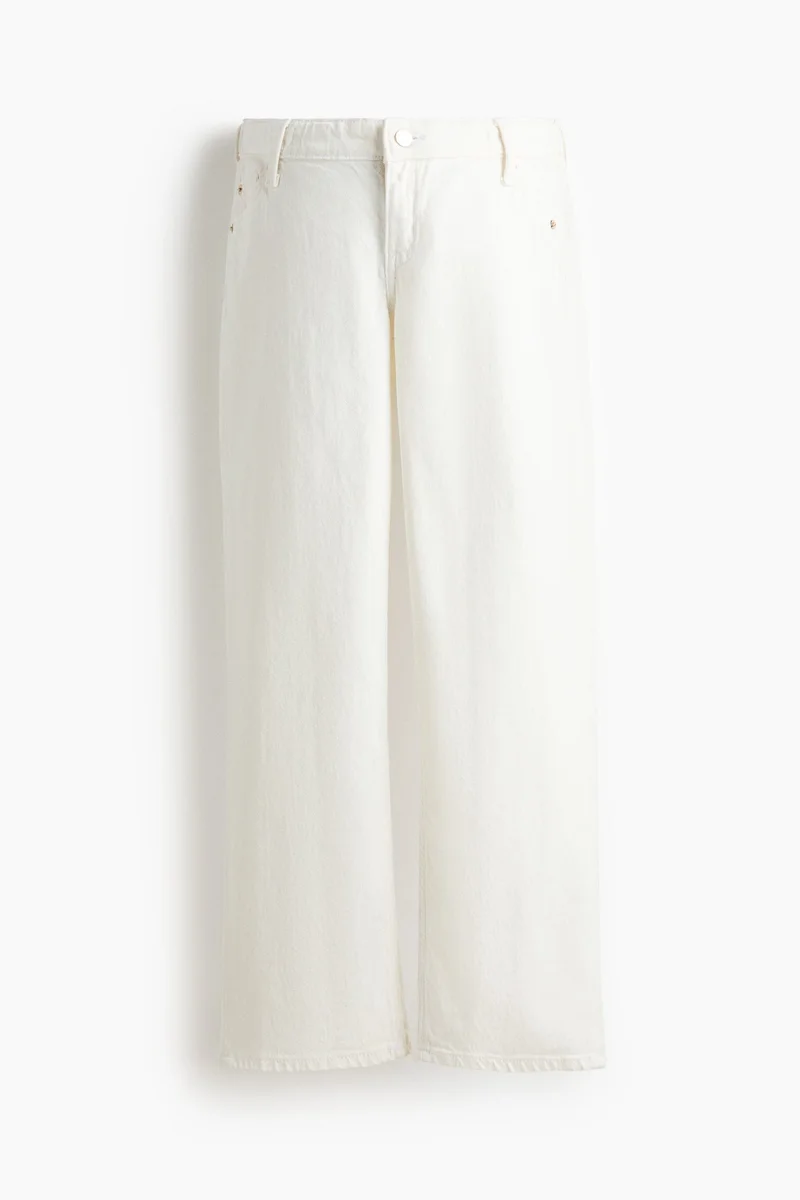 H&M MAMA Straight Ankle Jeans