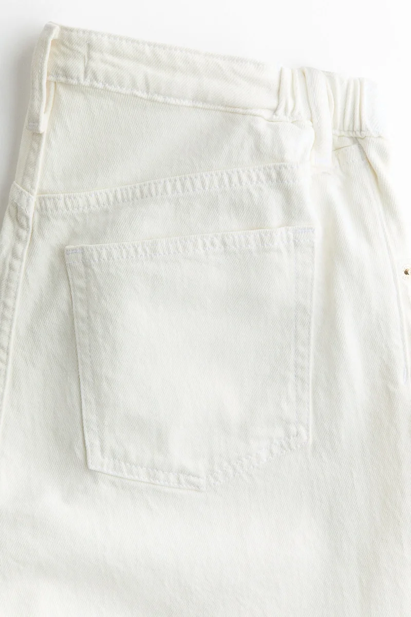 H&M MAMA Straight Ankle Jeans