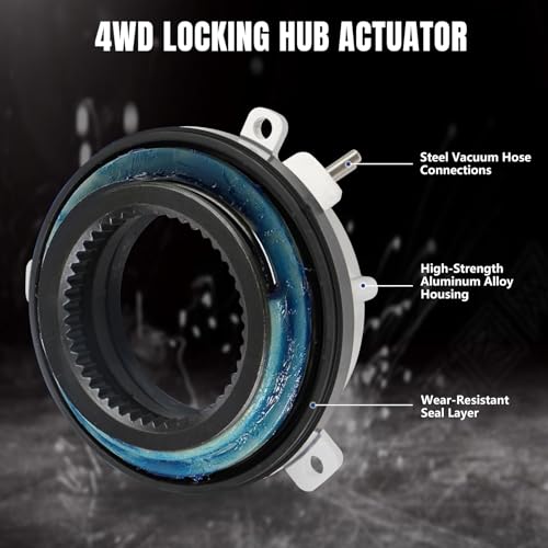 Htostar Racing محرك قفل محور 4x4 4WD من Htostar Racing 2 قطعة متوافق مع فورد F150 إكسبيديشن لينكولن مارك LT نافيجيتور 2003-2015 استبدال 7L1Z-3C247-A، 5L1Z-3C247-A، 600-105 العجلة الأمامية اليسرى/اليمنى - Image 2