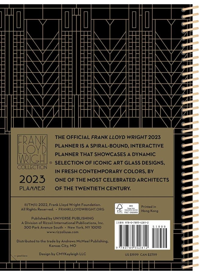null - Frank Lloyd Wright 2023 Planner - Image 1
