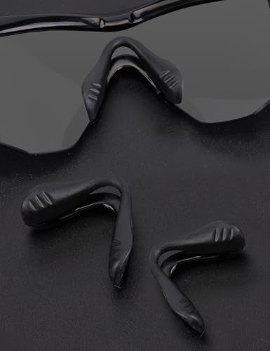Eye Opening Stuff Replacement Nosepiece Nosepad Compatible with Oakley M2 Frame/M2 Frame XL OO9343 Sunglasses - Black - Image 4