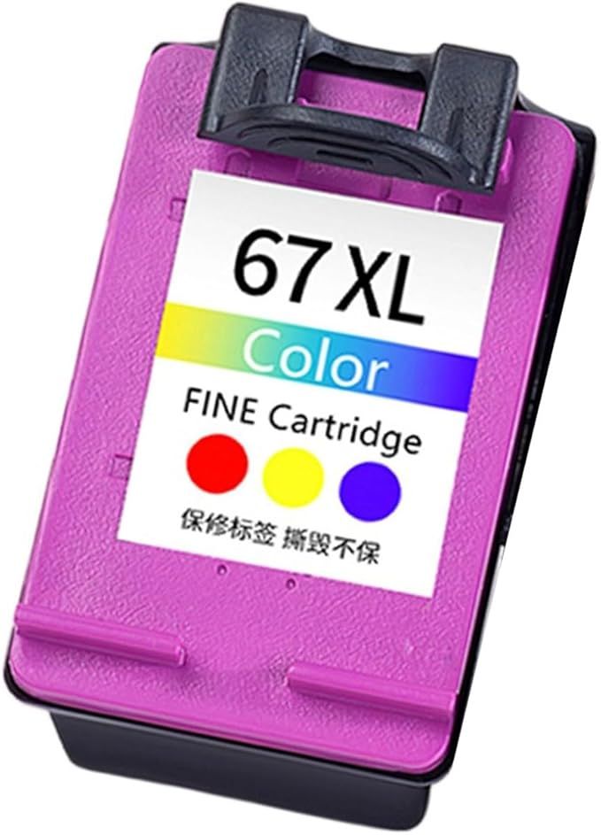 XL Color High Capacity Black Colored Cartridges For 2723 2721 2330 4122 2755 Printers Home Office - Image 1