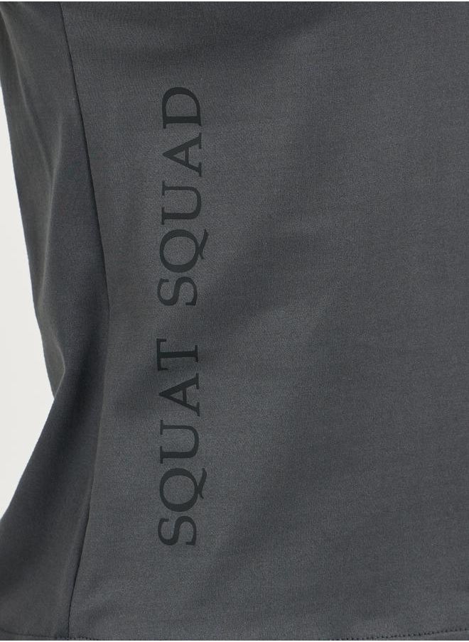 Styli - Side Slogan Print Short Sleeves Top - Image 1