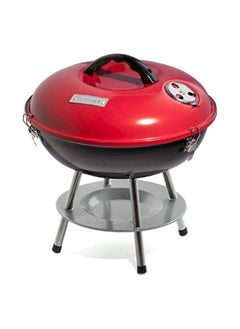 Cuisinart Cuisinart CCG190RB Inch BBQ, 14" x 14" x 15", Portable Charcoal Grill, 14" (Red)  - Image 1