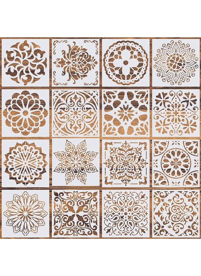 16Pcs (6 X 6 Inch) Reusable Stencils, Mandala Stencils Mandala Dot Painting Templates Stencil For Diy Painting Art Scrapbook Christmas Ornaments 2024 - pzsku/Z63A64EE78A2F80B05DCAZ/45/_/1733730409/f0c0aa3e-f3a0-49b9-98d8-9d7040e21011