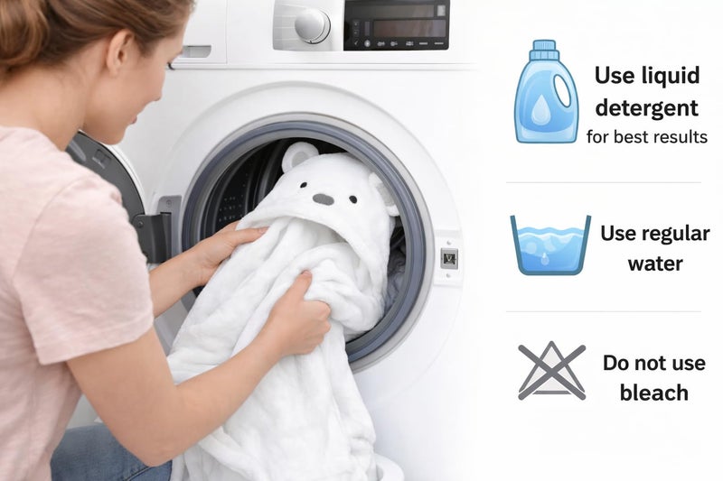 First Kick New Born Baby Blanket Pack of Super Soft Bathrobe Wrapper Bath Towel for Boys, Girls, Babies (White Puppy, Length 82 cm x Width 82 cm, 0-12 Months) - Image 5
