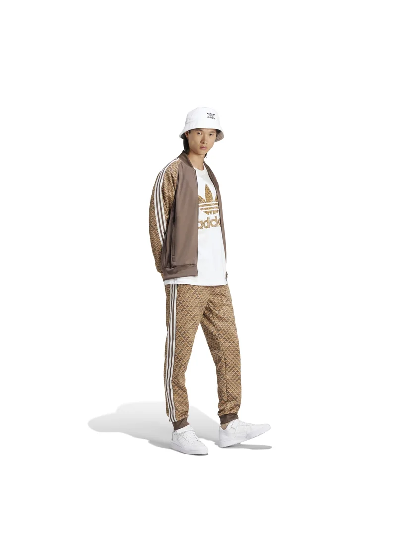 اديداس adidas SSTR MONO TT Brown Originals Men TRACK TOPS