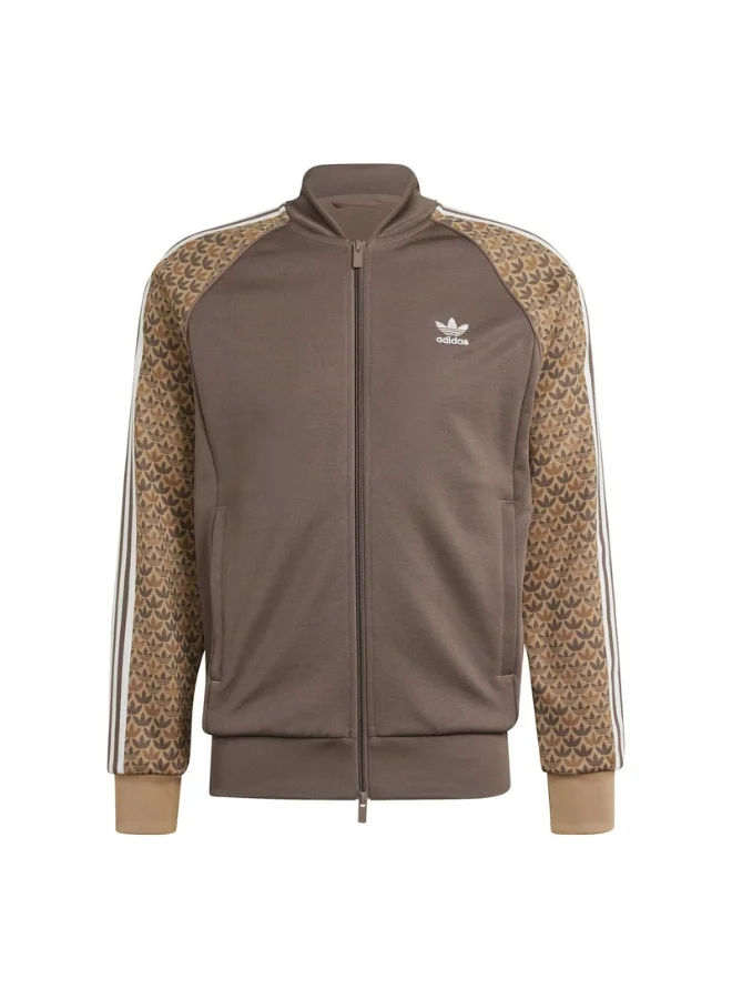 اديداس adidas SSTR MONO TT Brown Originals Men TRACK TOPS