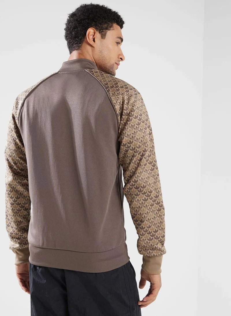 Adidas adidas SSTR MONO TT Brown Originals Men TRACK TOPS