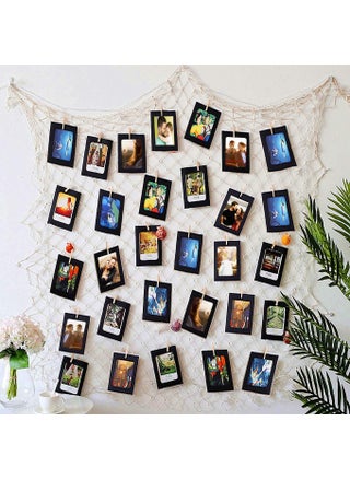 Party Propz 10Pcs Paper Photo Frame 5x7 Kraft Paper Picture Frames DIY Cardboard Photo Frames with Wood Clips and Jute Twine Black photo frame for wall photo frame for wall hanging photo frame for wall decoration - pzsku/Z63A69FFBDBF1AEE65A43Z/45/1748264089/6dff97cf-e929-4e45-8da6-01b1e6383a94