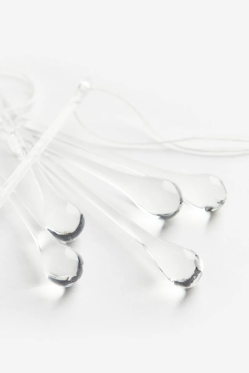 H&M 6-Pack Glass Easter Decorations