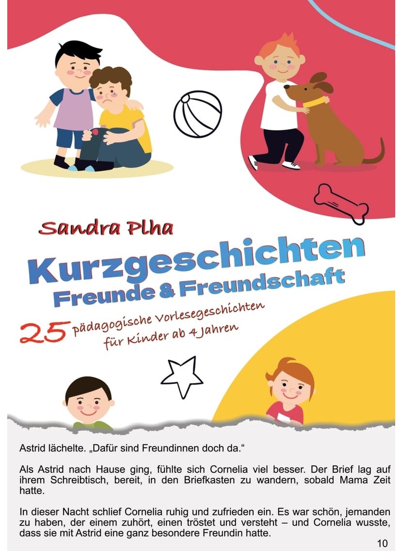 KitaFix-Kurzgeschichten Freunde & Freundschaft: 25 pädagogische Vorlesegeschichten für Kinder ab 4 Jahren 
