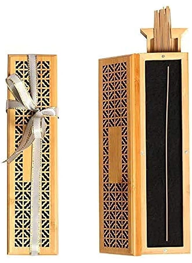 Oud Arabic Incense Burner Wooden Holder For Home Office Car And Gift A12S