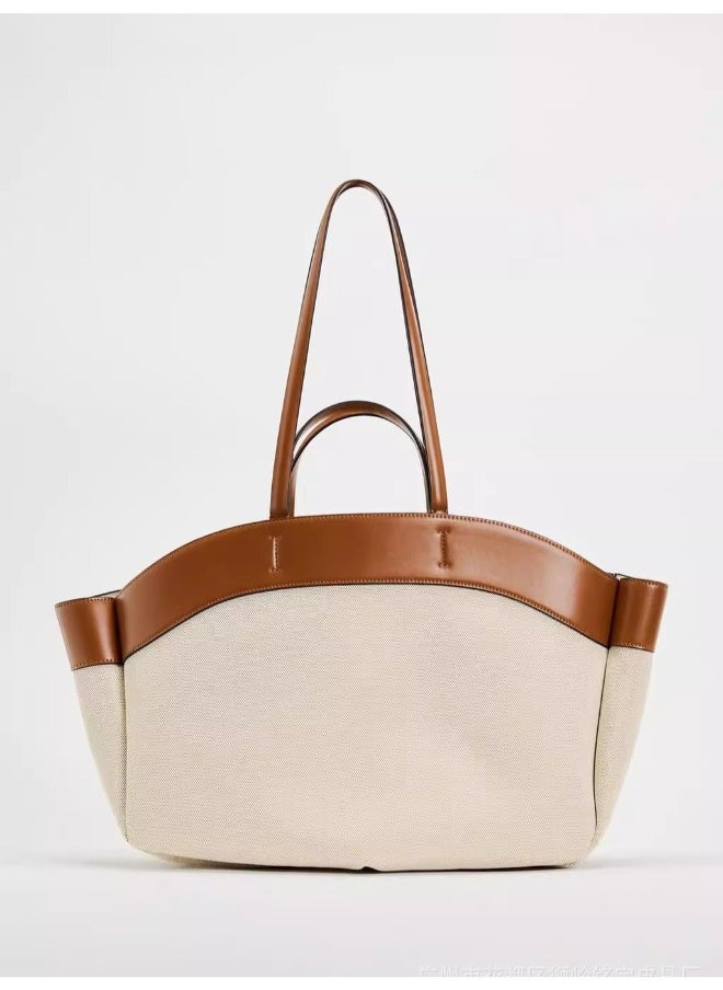Rup Art Designer Large Capacity Canvas Tote Bag for Women – Stylish and Functional Handbag for Everyday Use  - Image 2