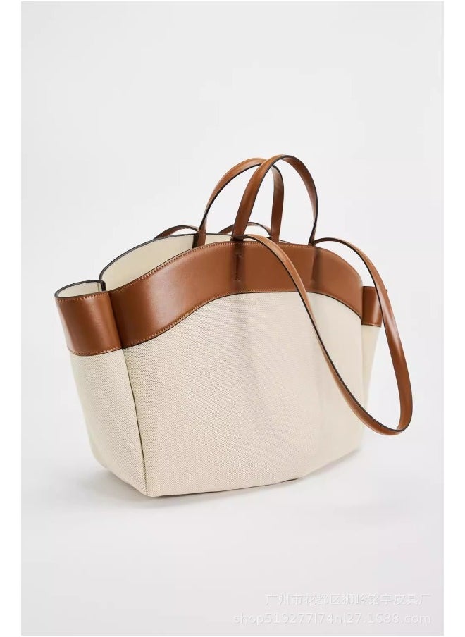 Rup Art Designer Large Capacity Canvas Tote Bag for Women – Stylish and Functional Handbag for Everyday Use  - Image 3