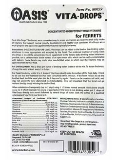 Oasis OASIS #80059 Ferret Vita-Drop Vitamins, 2-Ounce  - Image 2