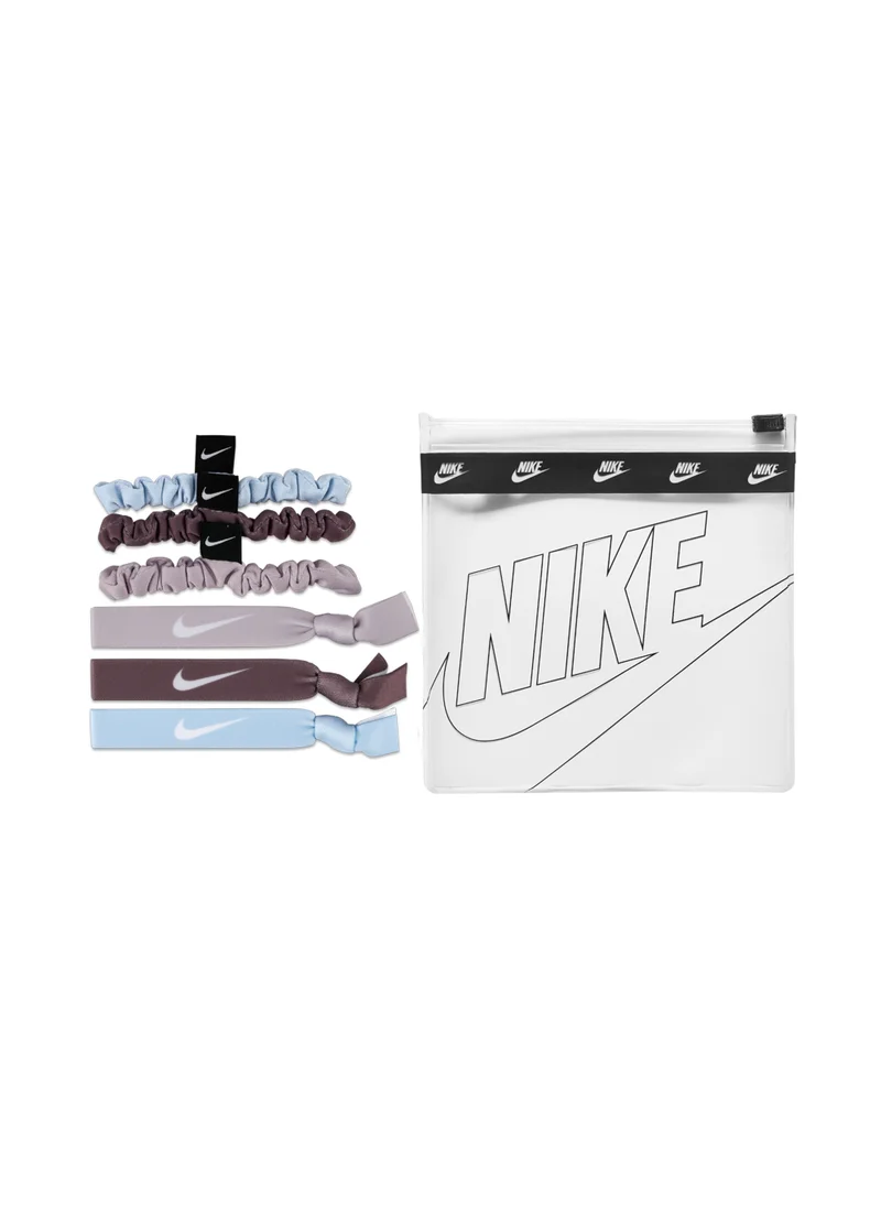Nike NSW Velvet and Elastic Hairbands (6-Pack)