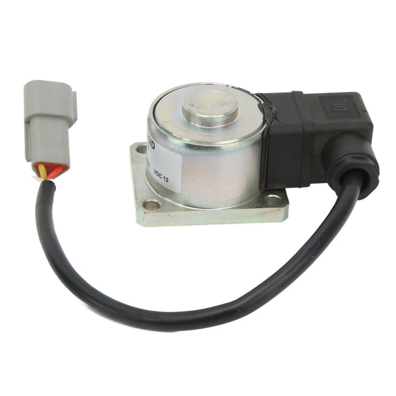 Flameout Solenoid Valve 12V Stop Shutoff Control Valve High Performance for HATZ L M Diesel Motor - Image 1