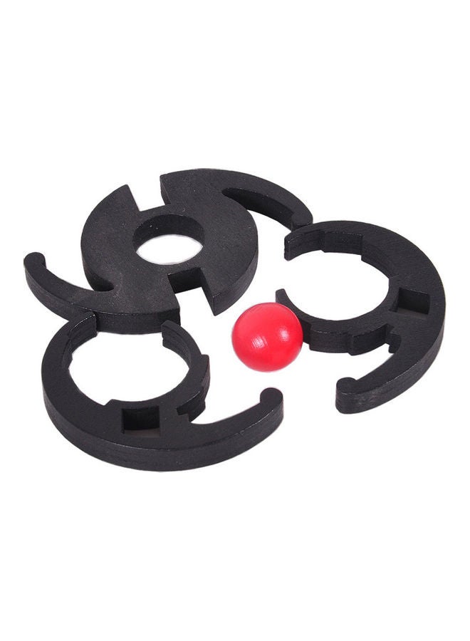 مجموعة ألعاب بازل خشبية كلاسيكية بتصميم قفل لوبان لتنشيط الدماغ - Image 1