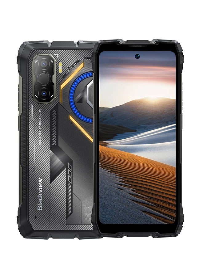 Blackview ROCK 3 Rugged Unlocked Smartphone | 6.78" FHD+ 120Hz 750nits IPS Screen, 8GB RAM+256GB ROM Up to 24GB Expand RAM, Octa Core MT8781, IP68 Waterproof Shockproof Dustproof Rugged Mobile, Dual Band WiFi BT5.2, 4G LTE Global Bands, Black - Image 1