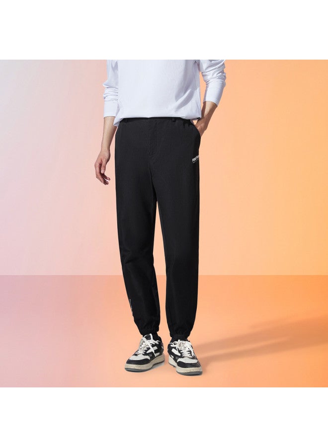 HLA New Street Trend Series】spring And Autumn Hot Loose Soft Cuffed Men's Casual Pants Sweatpants - Image 4