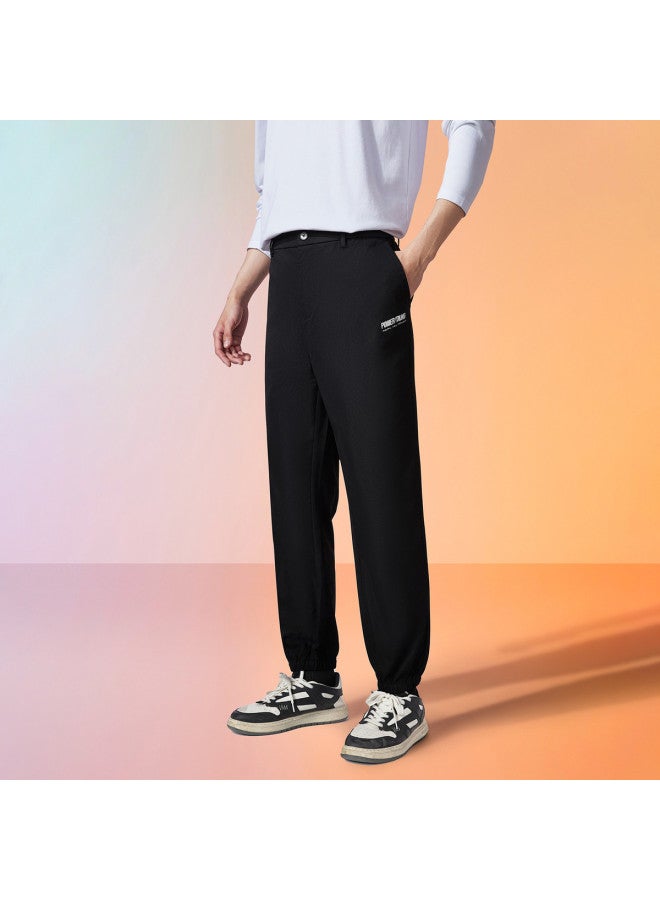 HLA New Street Trend Series】spring And Autumn Hot Loose Soft Cuffed Men's Casual Pants Sweatpants - Image 5