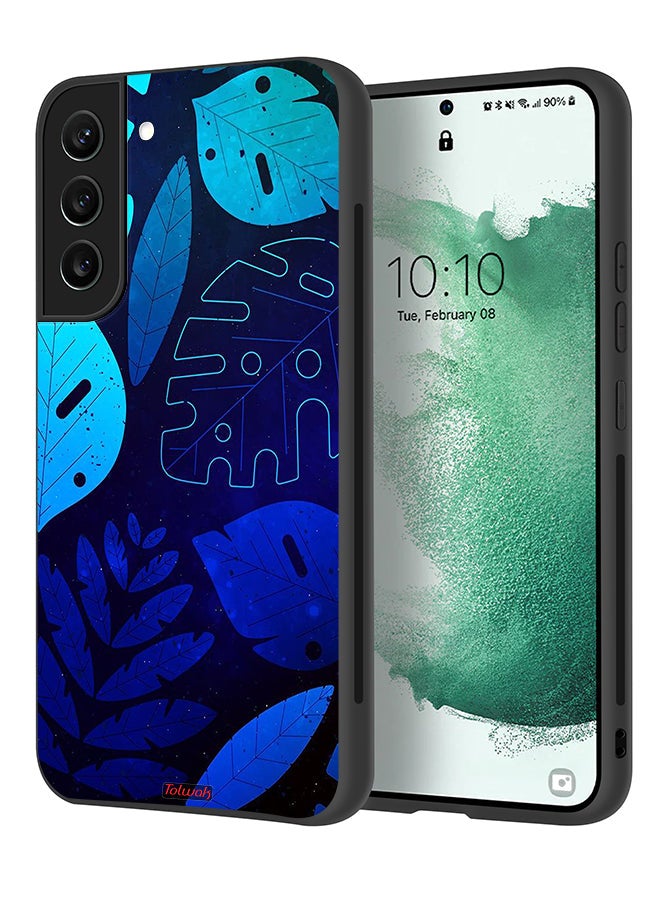 Tolwak Samsung Galaxy S22 5G Protective Case Cover Leaves Pattern - Image 1