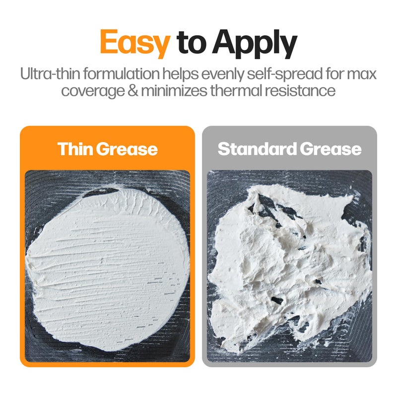 Slice Engineering Thin Film Thermal Grease for 3D Printer | High-Temperature Grease Paste Replacement | High-Performance Non-Conductive for Heat Transfer - Image 3