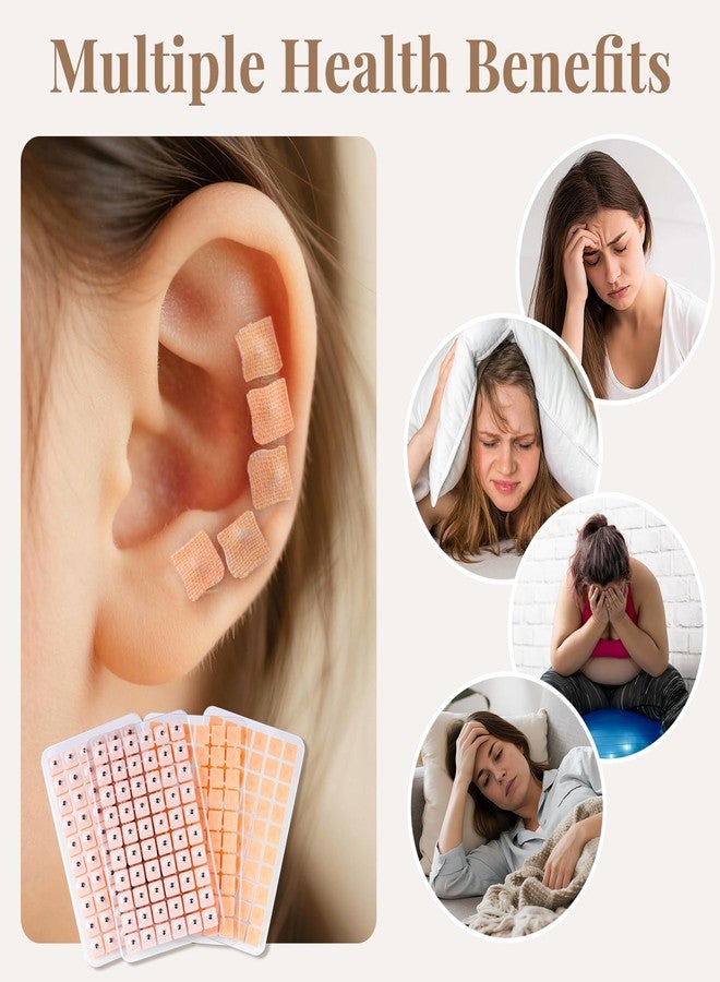 GoClimber 1080Pcs Ear Seeds Acupuncture Kit, Auricular Sticker Kit with Ears Seed, Acupressure Ear Chart, Acupuncture Pen, Tweezers - Image 2