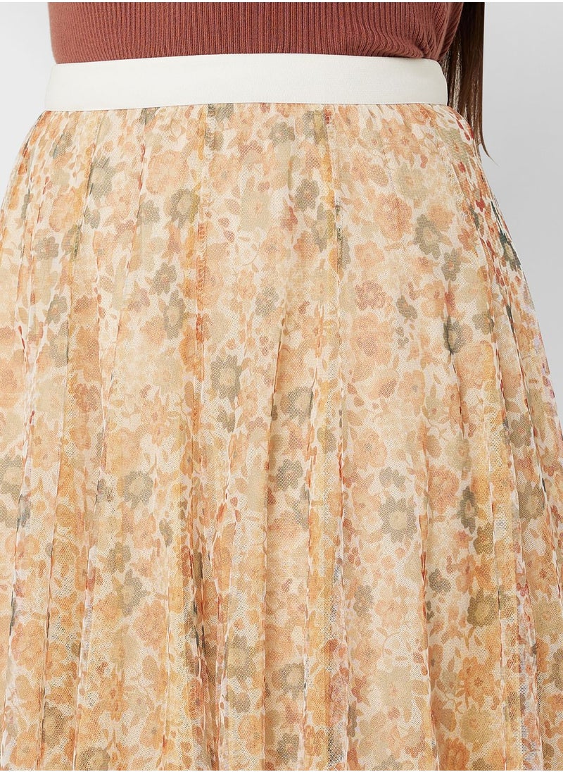 Khizana - Printed Skirt - Image 1