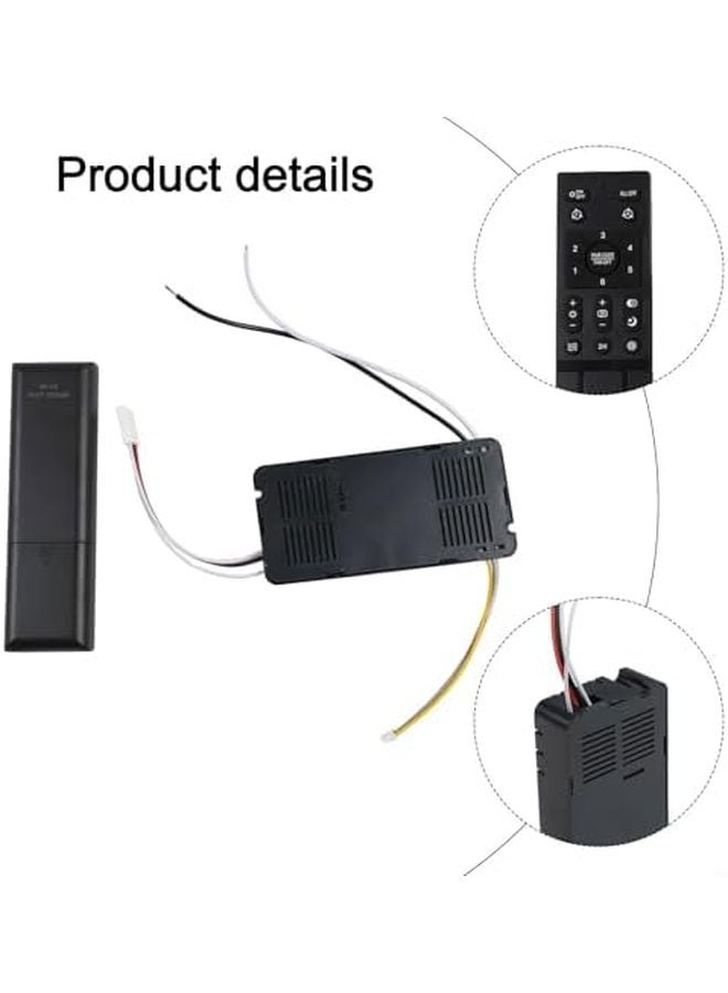 Ceiling Fan Remote Control Dimmer Kit 6 Speed Light Controller AC 110V 265V - Image 4