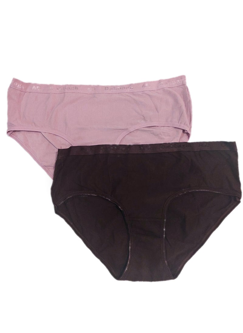 Dabbagh - Set of six women cotton smooth underwear paded panties - Image 1