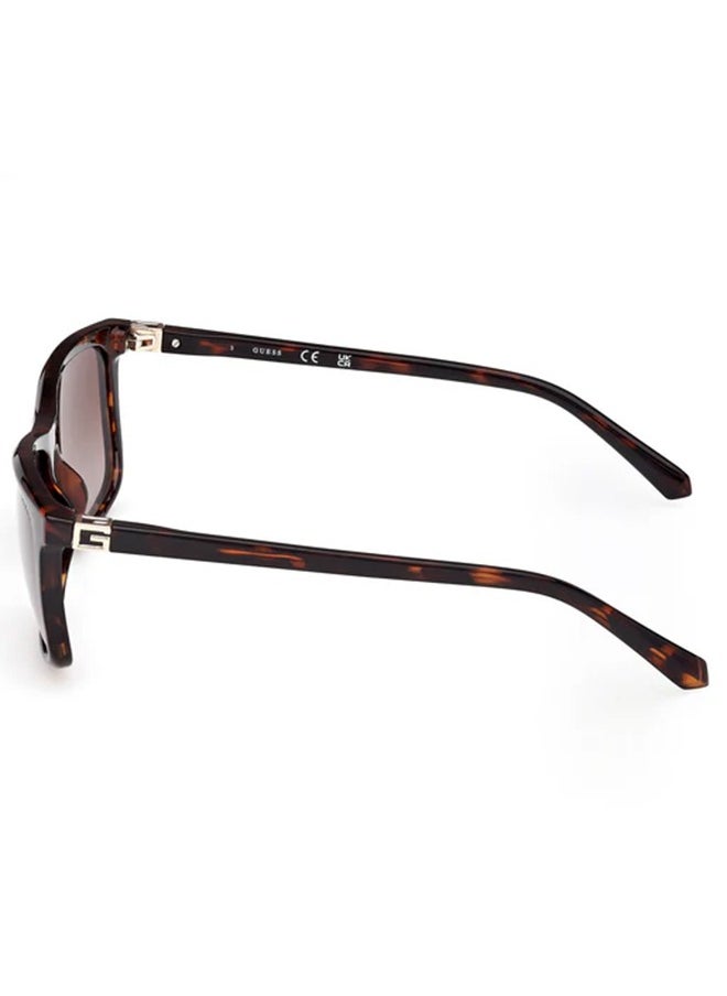 GUESS - GUESS Plastic Rectangular Full Rim Men UV Protection Sunglass - Image 1