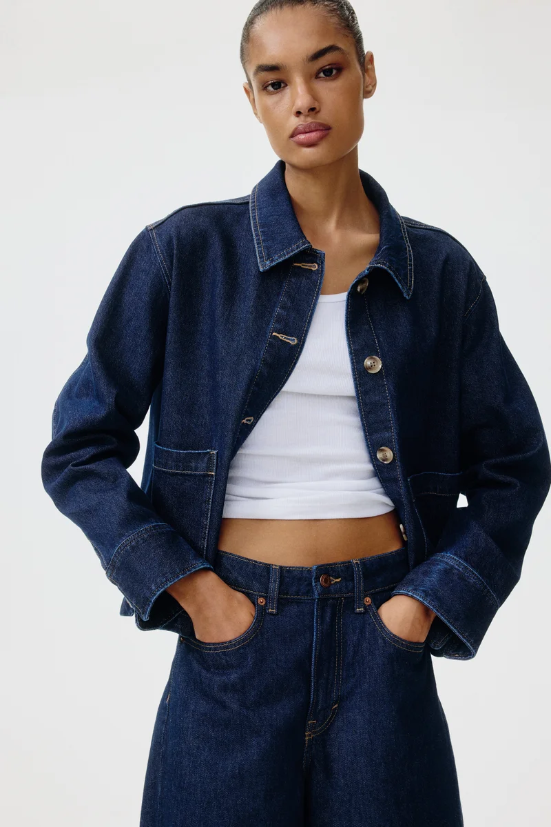 H&M  Cotton denim jacket for Women | Best Price UAE