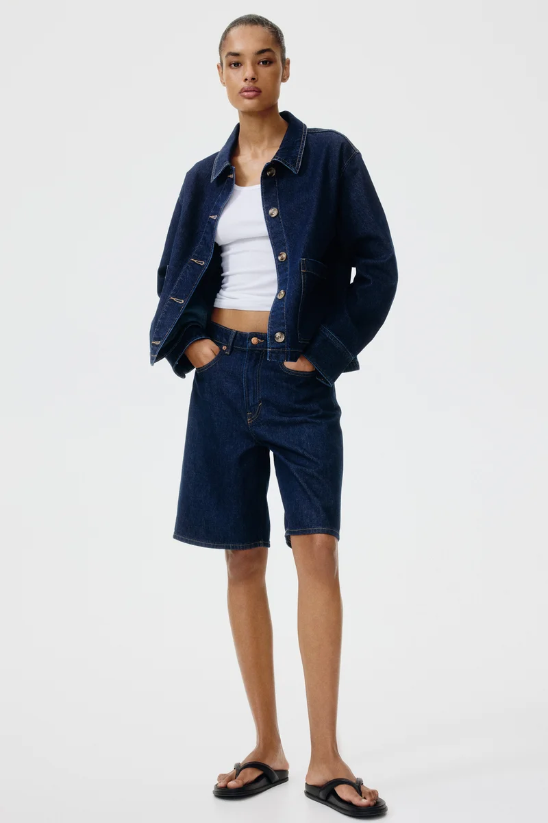 H&M  Cotton denim jacket for Women | Best Price UAE